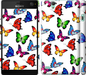 

Чехол Красочные мотыльки для Sony Xperia C4 E5333 881383