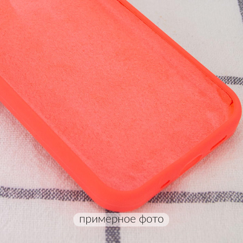 Фото Чехол Silicone Case Full Protective (AA) NO LOGO для Apple iPhone 16 Plus (6.7") (Арбузный / Watermelon red) в магазине vchehle.ua