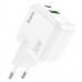 Фото СЗУ Hoco C111A PD 30W+QC3.0 (1USB-A/1C) (White) на vchehle.ua