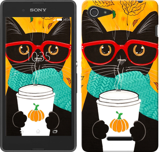 

Чохол Осінній кіт на Sony Xperia E3 D2202 639733