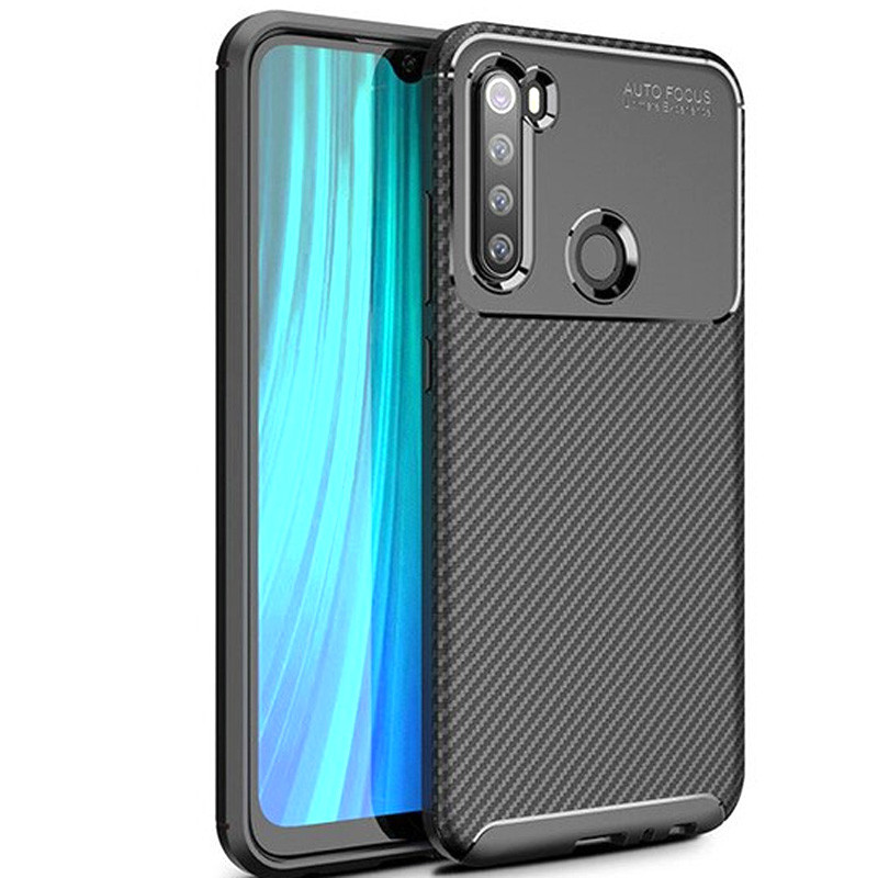 

TPU чехол iPaky Kaisy Series для Xiaomi Redmi Note 8 (Черный) 766907