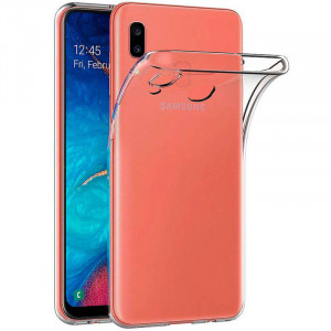 TPU чехол Epic Transparent 1,5mm Full Camera для Samsung Galaxy A30