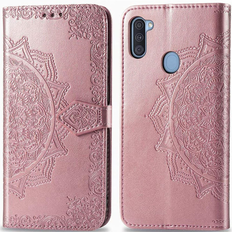 

Шкіряний чохол (книжка) Art Case з візитницею для Samsung Galaxy A11 (Рожевий) 925691