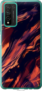 

Чехол Черно-оранжевая абстракция для Huawei Honor 10X Lite 1404786
