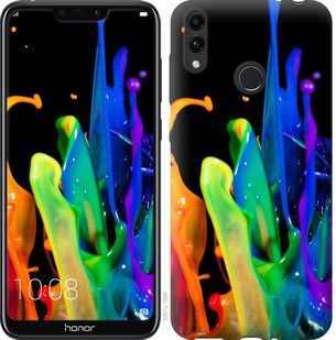 

Чехол брызги краски для Huawei Y7 (2019) 699047
