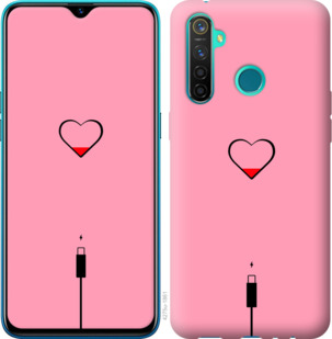 

Чехол Подзарядка сердца1 для Realme 5 Pro 919932