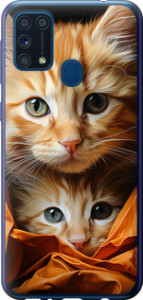 Чехол Котики 2 для Samsung Galaxy M31 M315F