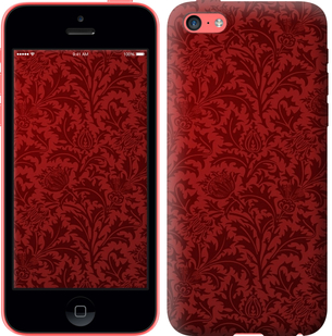 Чехол Чехол цвета бордо для iPhone 5c