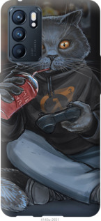 

Чехол gamer cat для Oppo Reno6 5G 1427385
