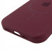 Купити Чохол Silicone Case Full Protective (AA) with Magnetic Safe на Apple iPhone 12 Pro Max (6.7") (Бордовий / Plum) на vchehle.ua