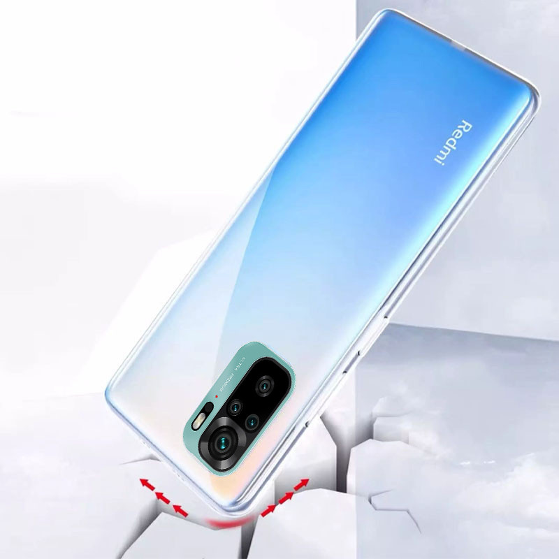 Фото TPU чехол Epic Transparent 1,0mm для Xiaomi Redmi Note 10 / Note 10s / Poco M5s (Бесцветный (прозрачный)) на vchehle.ua