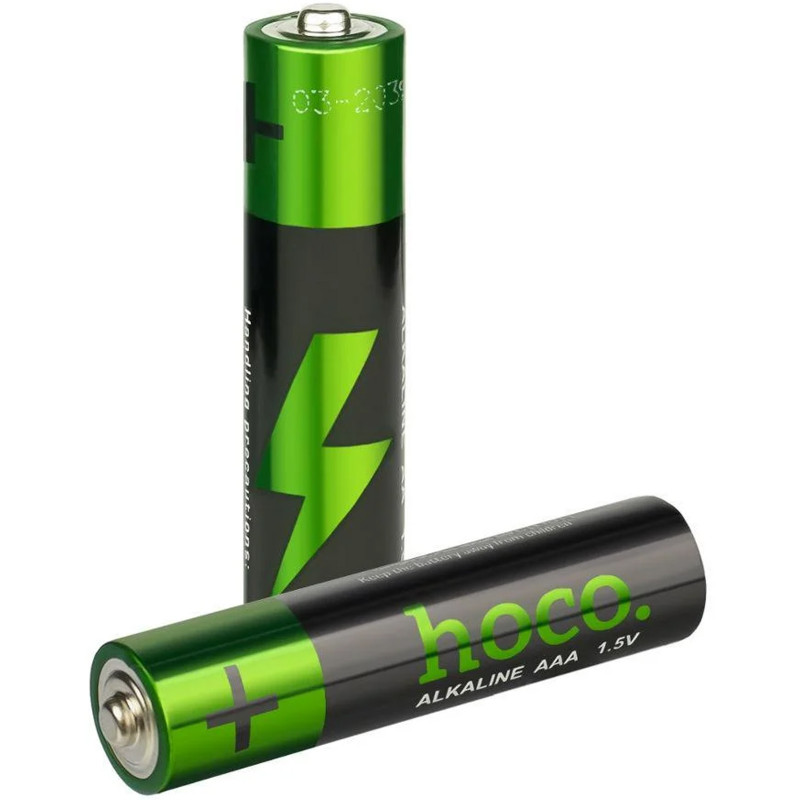 Фото Батарейки Hoco AAA (LR3) Alkaline упаковка 4 шт (Black) на vchehle.ua