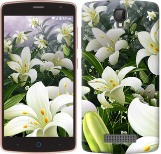 

Чехол Белые лилии для ZTE L5 245992