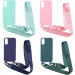 Чохол Crossbody з довгим кольоровим ремінцем на Samsung Galaxy S20+
