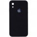 Уценка Чехол Silicone Case Square Full Camera Protective (AA) для Apple iPhone XR (6.1") (Эстетический дефект / Черный / Black)