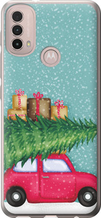 

Чохол Машина з подарунками на Motorola E40 1672019
