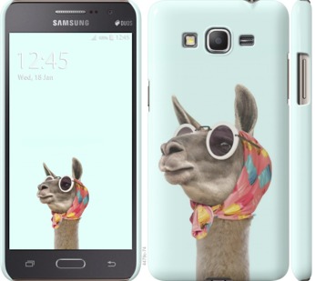 

Чехол Модная лама для Samsung Galaxy Grand Prime G530H 753011
