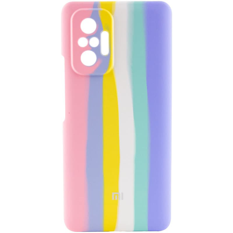 

Чехол Silicone Cover Full Rainbow для Xiaomi Redmi Note 10 Pro Max (Розовый / Сиреневый) 1167614