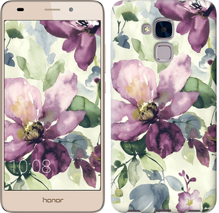 

Чехол Цветы акварелью для Huawei Honor 5C 296839