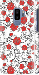 

Чехол Красные розы на белом фоне для Samsung Galaxy S9 Plus 1388387