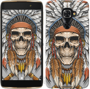 

Чехол Череп индейца для Alcatel Idol 4 Pro 924225