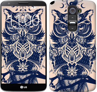 

Чохол Узорчата сова на LG G2 627405