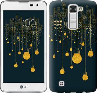 

Чехол Иллюстрация ночного города для LG K8 K350E 592338