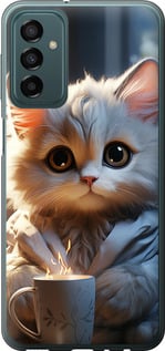 Чохол White cat на Samsung Galaxy M13 M135