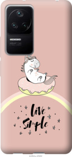 

Чехол Единорожка в пончике для Redmi K40S 1566433