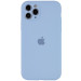 Чохол Silicone Case Full Camera Protective (AA) на Apple iPhone 12 Pro Max (6.7") (Блакитний / Lilac Blue)