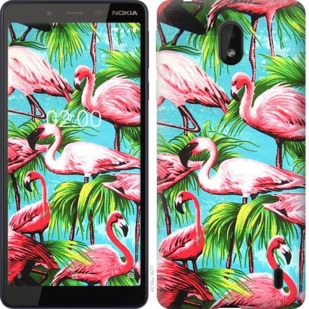 

Чехол Tropical background для Nokia 1 Plus 763616
