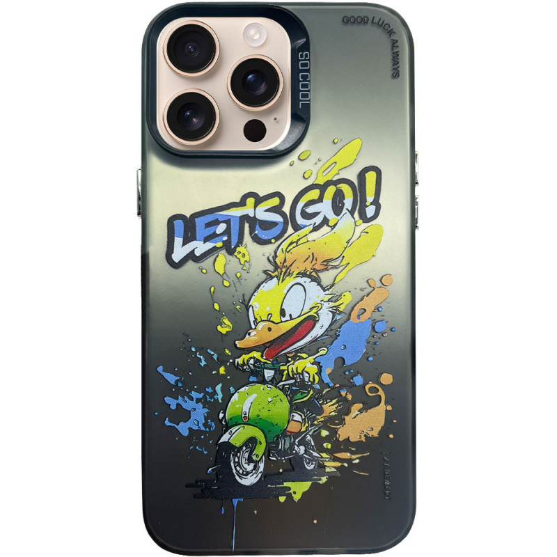 Чехол TPU+PC So Cool для Apple iPhone 12 Pro / 12 (6.1") (Let's Go)