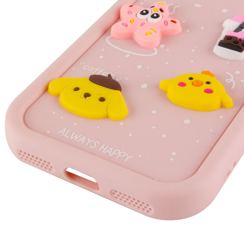 Купить Чехол TPU Toys Case with Ears для Apple iPhone 13 (6.1") (Light Pink) на vchehle.ua