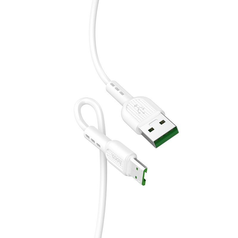 Фото Дата кабель Hoco X33 Surge USB to MicroUSB (1m) (Білий) на vchehle.ua