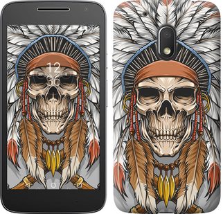 

Чохол Череп індіанця на Motorola Moto G4 Play 641301