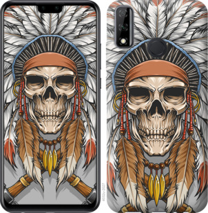 

Чехол Череп индейца для Huawei Y8s 936442