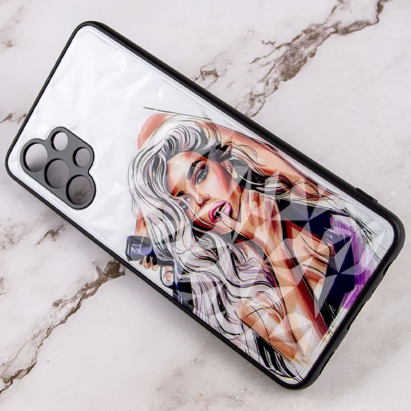 Фото TPU+PC чехол Prisma Ladies для Samsung Galaxy A13 4G (Purple) на vchehle.ua