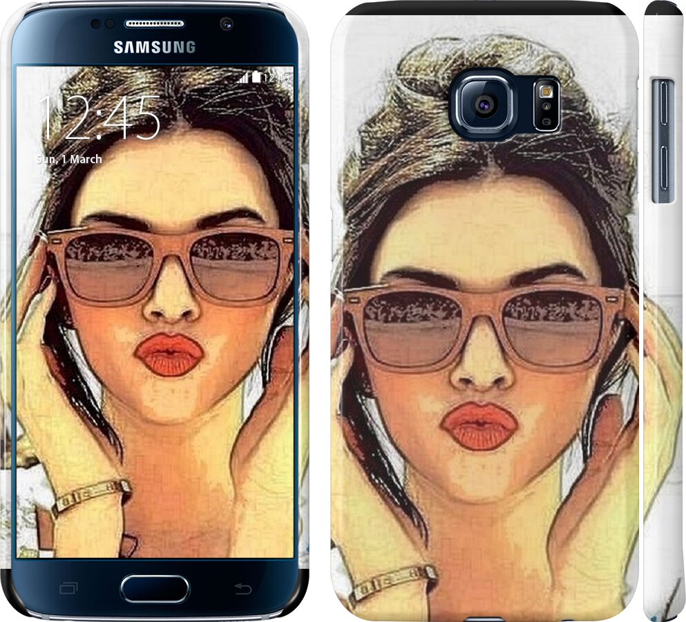 

Чехол Девушка_арт для Samsung Galaxy S6 G920 110997