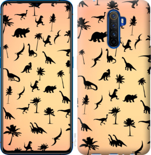 

Чехол Динозаврики 1 для Realme X2 Pro 919137