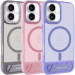 TPU+PC чехол Stand case для Apple iPhone 16 (6.1")
