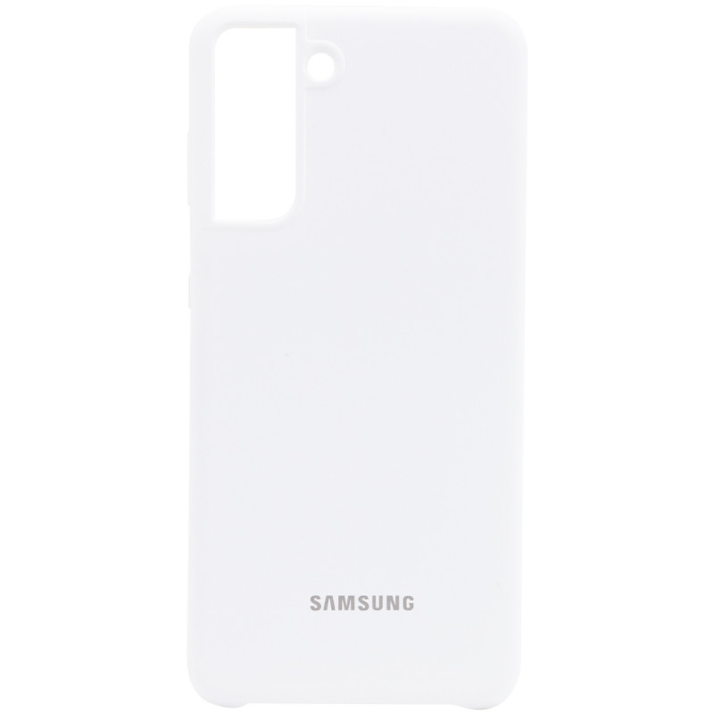 Чохол Silicone Cover (AA) на Samsung Galaxy S21+ (Білий / White)