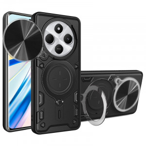 Ударопрочный чехол Bracket case with Magnetic для Xiaomi Poco C75