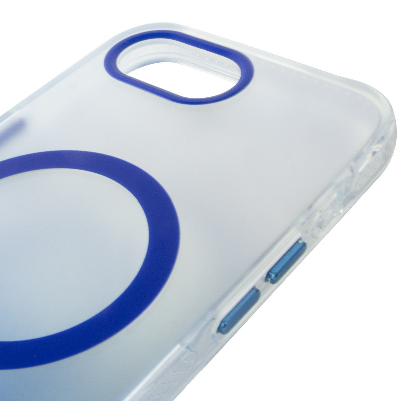 Фото Чехол TPU+PC Phantom with Magnetic Safe для Apple iPhone 16e (6.1") (Blue) в магазине vchehle.ua