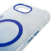 Фото Чехол TPU+PC Phantom with Magnetic Safe для Apple iPhone 16e (6.1") (Blue) в магазине vchehle.ua