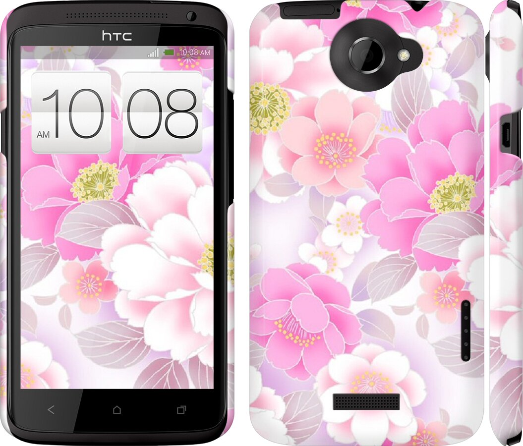 

Чехол Цвет яблони для HTC One X 144784