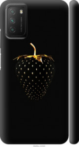 Чехол Черная клубника для Xiaomi Poco M3