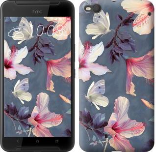 

Чехол Нарисованные цветы для HTC One X9 596169