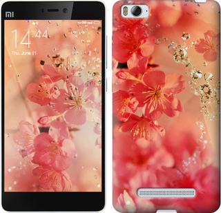 

Чехол Розовые цветы для Xiaomi Mi 4i 324570
