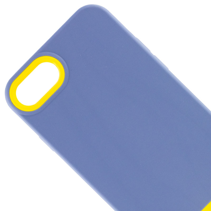 Фото Чехол TPU+PC Bichromatic для Apple iPhone 7 / 8 / SE (2020) (4.7") (Blue / Yellow) на vchehle.ua