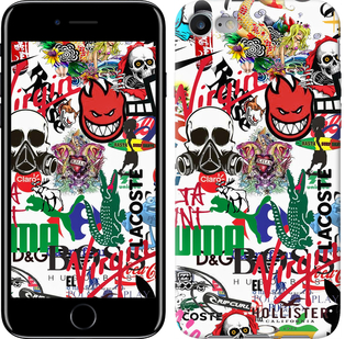 

Чохол Many different logos для iPhone 8 (4.7") 658185